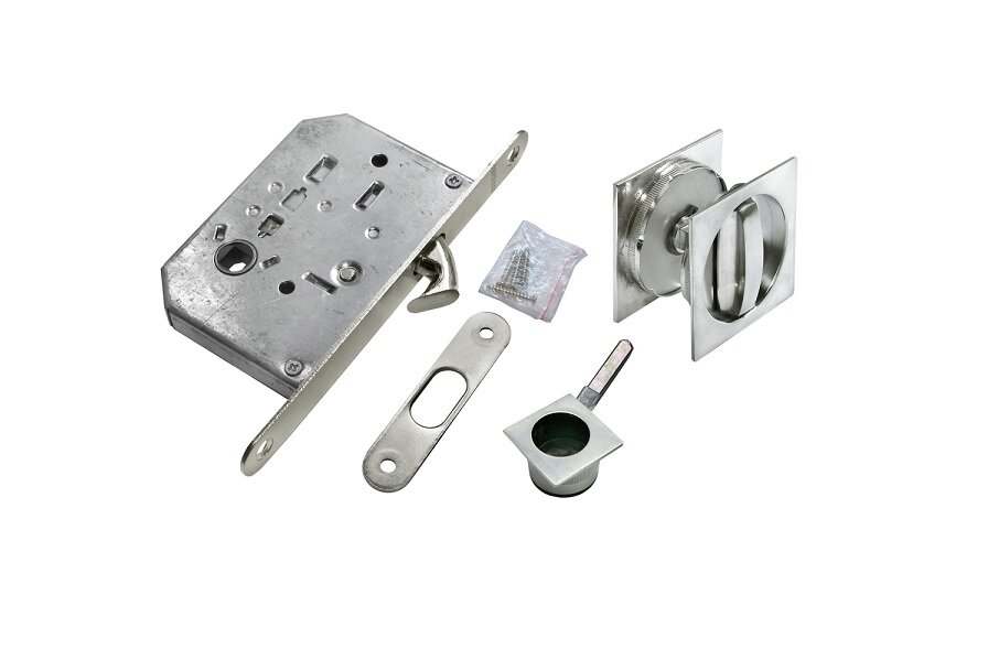 Комплект для раздвижных дверей Morelli MHS-2 WC SC цвет - мат.хром